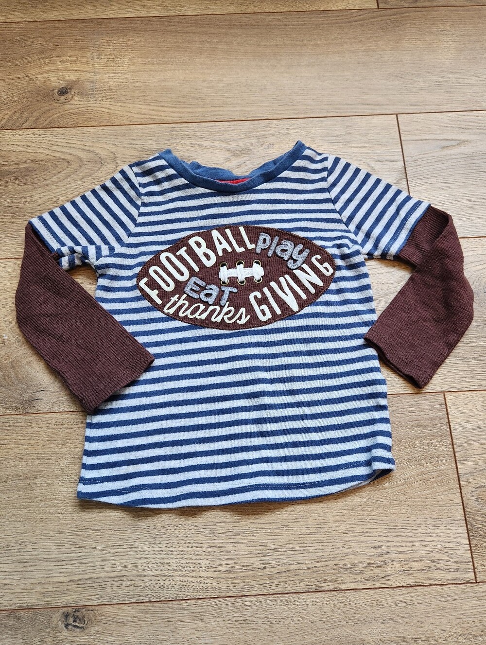 Mudpie 24m-2t/3t Thanksgiving Shirt
